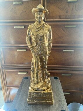 John Wayne Gold decanter